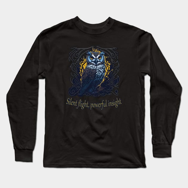 owl power Long Sleeve T-Shirt by ElArrogante